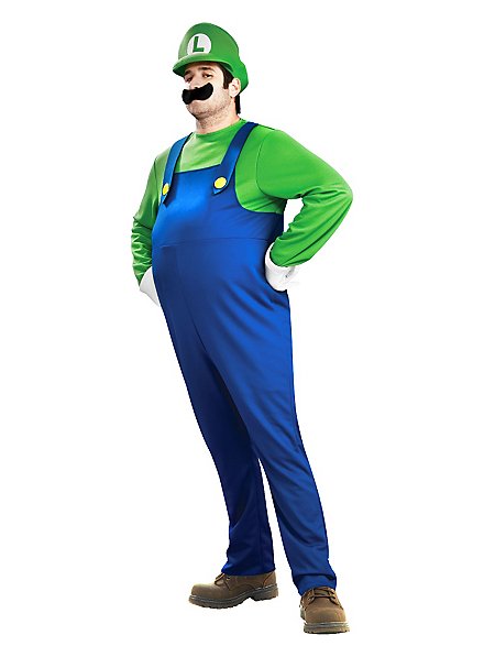 Adult Super Mario Luigi Deluxe Costume 