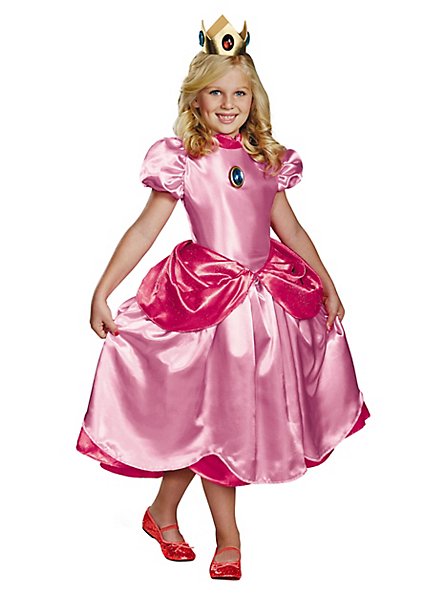 Super Mario Princess Peach Child Costume