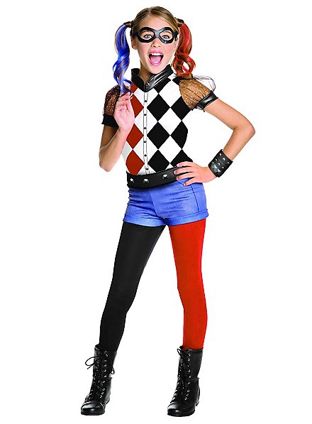 Superhero Harley Quinn Kinderkostüm