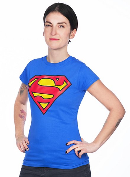 Superman Girlie Shirt Logo