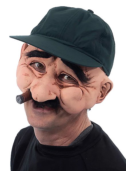 Tabakpflanzer Maske aus Latex