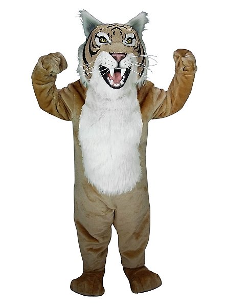Tan Wildcat Mascot
