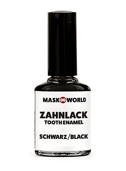 Tandlak Sort 10ml Penselsflaske