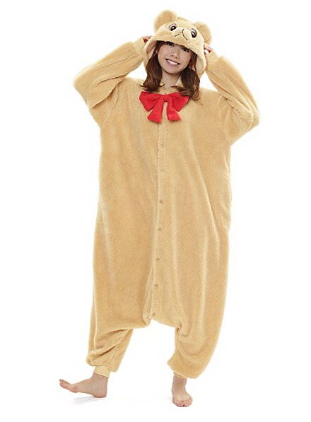 Teddybär Kigurumi Kostüm