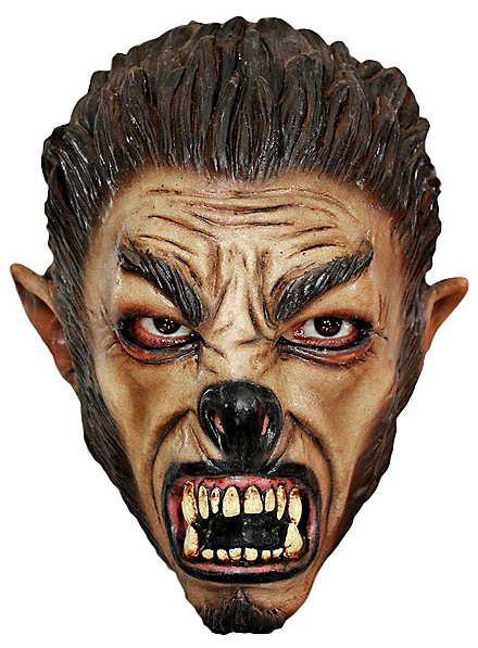 Teen Werewolf Kids Mask Made of Latex