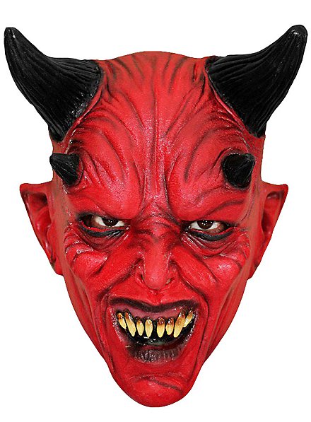 Teufel Kindermaske aus Latex