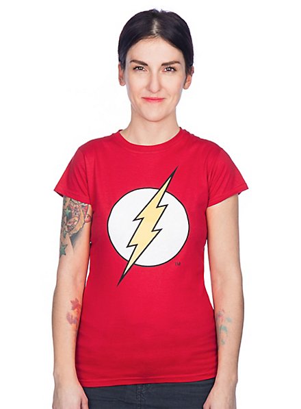 The Flash - Girlie Shirt Emblem - maskworld.com