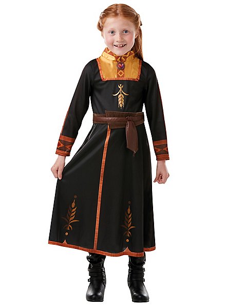 Frozen 2 Anna Travel Outfit Costume for Kids - maskworld.com