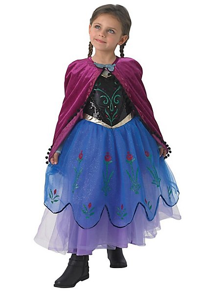 The ice queen Anna tulle dress for children
