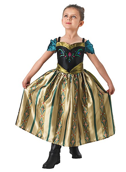 The Ice Queen Child Costume Anna Coronation Dress