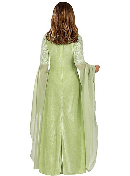 slim fit dress slacks The Lord of The Rings Arwen Women Green Dress Carnival Halloween Cosplay Costume main image 0