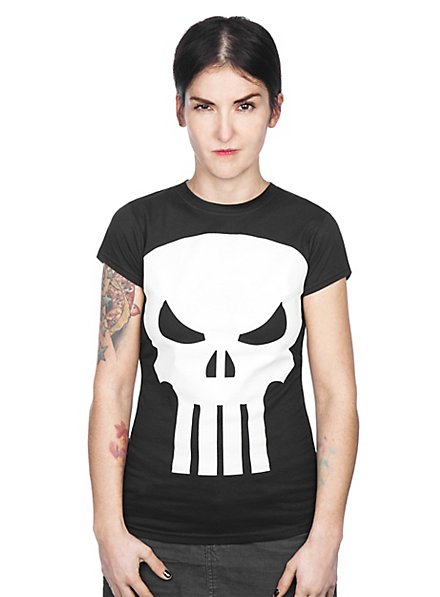 The Punisher - Girlie Shirt Logo