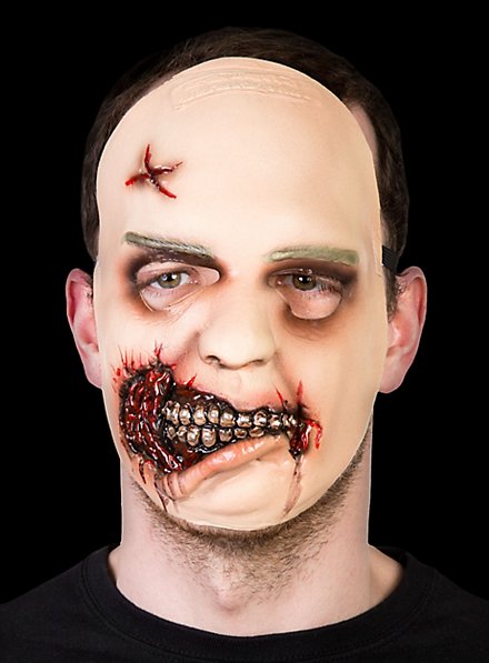 The Walking Dead Zombie Mädchen Maske aus Latex