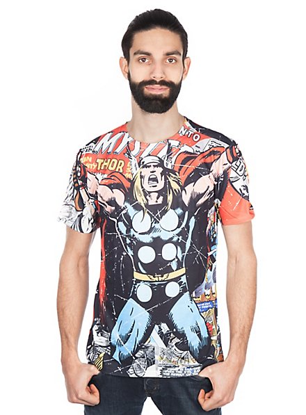 Thor -T-Shirt Comic Allover