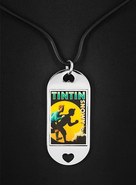 Tintin Intro Dog Tag