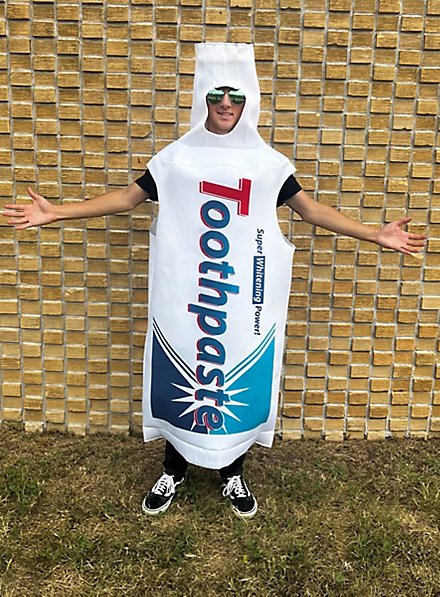 Toothpaste Costume - maskworld.com