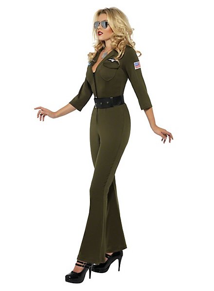 Top Gun Pilot Girl Costume - maskworld.com