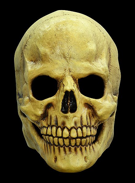 Totenkopf Maske Skelett Latex Skelettmaske Skull Totenschädel Gesichtsmaske 