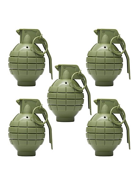 Toy hand grenade green - LARP grenade dummy - maskworld.com