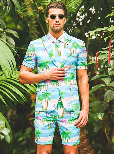 Traje De Verano OppoSuits Flaminguy