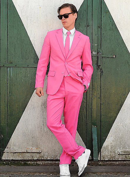 Traje OppoSuits Mr. Pink