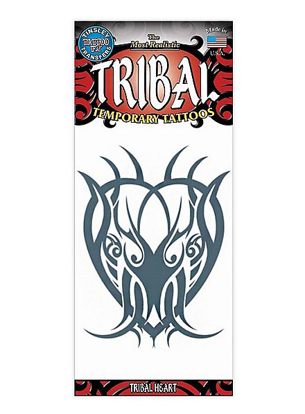 Tribal Heart Tribal Temporary Tattoo