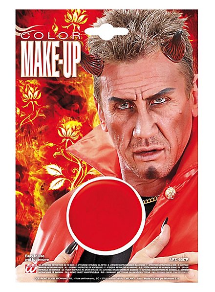 Trucco fondotinta rosso