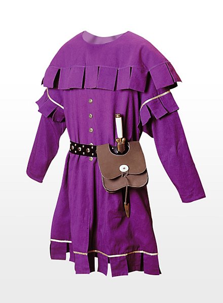 Túnica Medieval y Set de Cogulla - Caballero