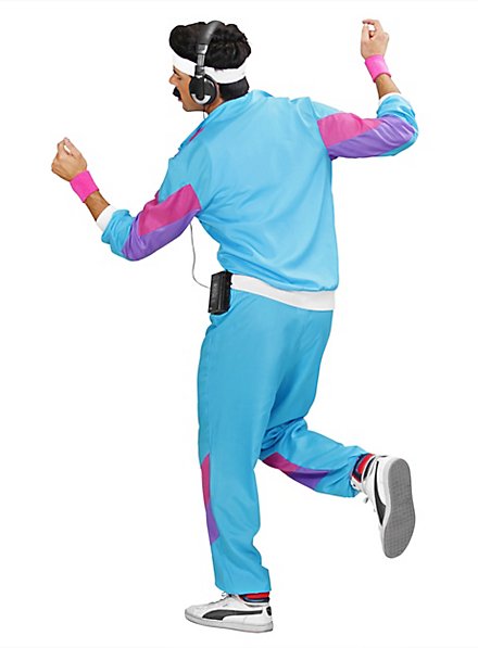 WIDMANN 45092 kostuum TUTA ANNI 80 M HIPPIE LOVE FLUO #4509
