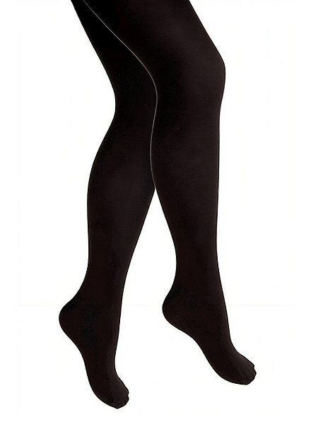 Uigennemsigtige strømpebukser til børn, sort