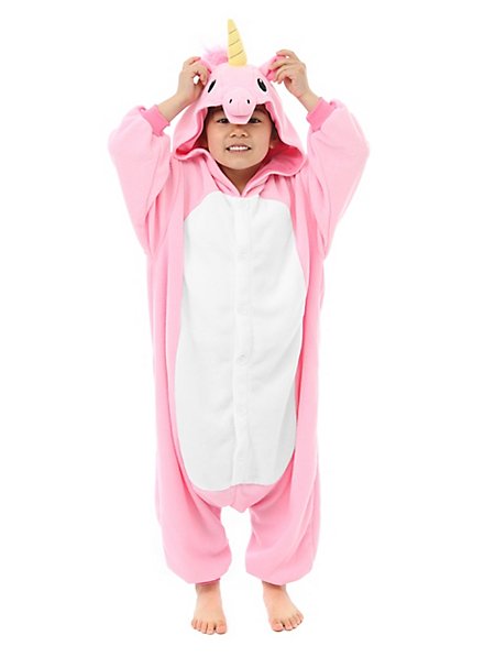 Unicorn Kigurumi kid’s costume pink