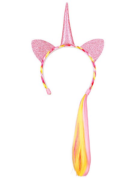 Unicorn tail hairband - maskworld.com