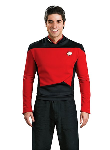 Uniforme di Star Trek The Next Generation rossa