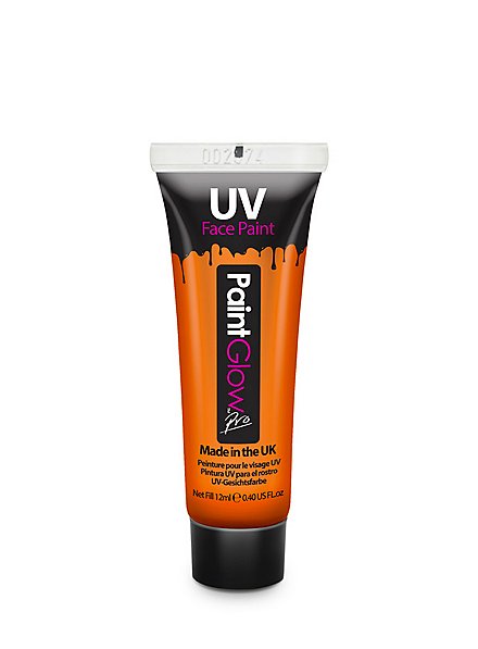 UV Body Paint Tube orange