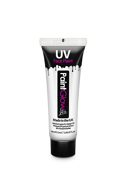 UV Body Paint Tube weiß