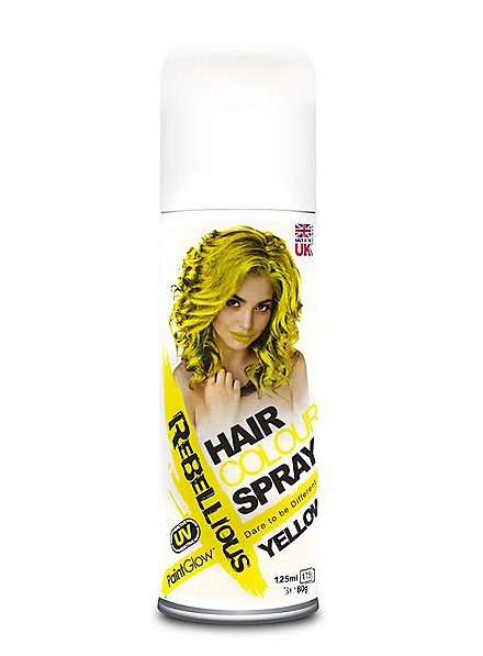 UV Haarspray gelb