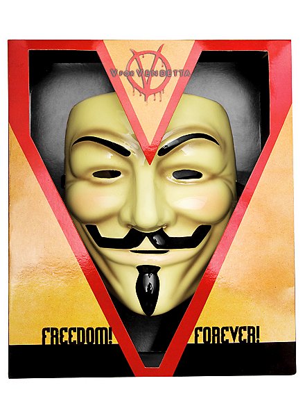 V for Vendetta Guy Fawkes Deluxe Mask