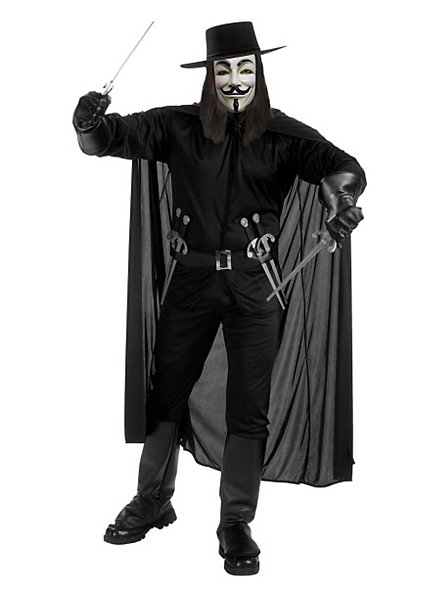 V wie Vendetta Guy Fawkes Kostüm