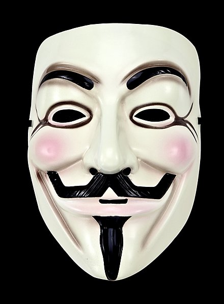 V wie Vendetta Guy Fawkes Maske