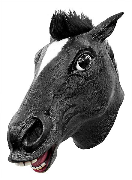 Verrücktes Pferd Maske