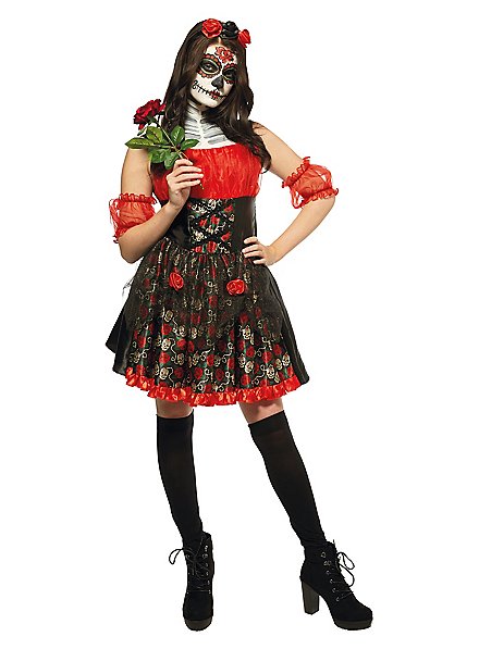 Disfraz Vinipiel De Monja Para Mujer Halloween Vestido Día De Muertos Sexy  Jm