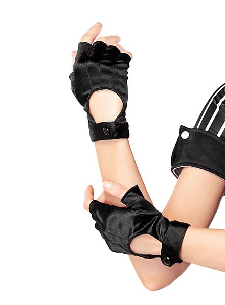 Vingerloze Handschoenen Zwart