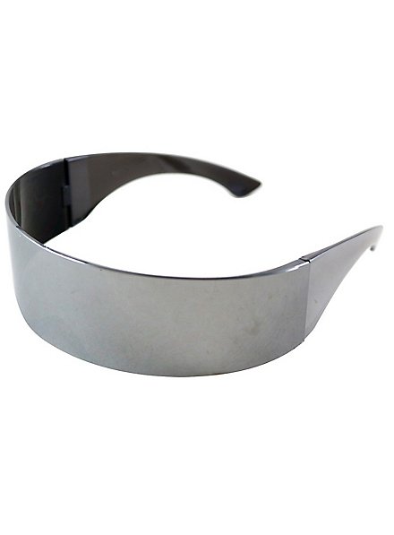 Visierbrille schwarz