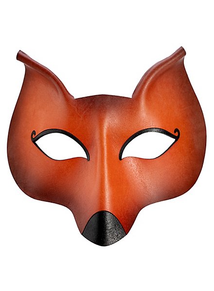 Volpe de cuoio Masque en cuir vénitien