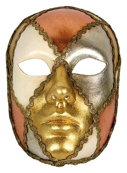 Volto scacci tre foglie - Venetian Mask