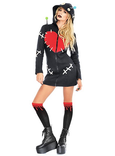 Voodoo doll hoodie dress