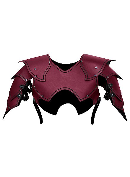 Warlord Shoulder Guards red 