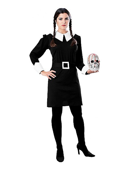 Wednesday Addams Wednesday Cosplay Costume Outfits Halloween Carnival Party  Suit