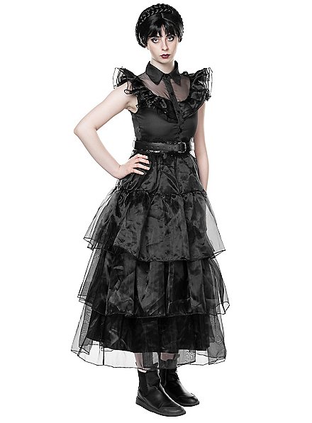 Wednesday ball gown costume - maskworld.com