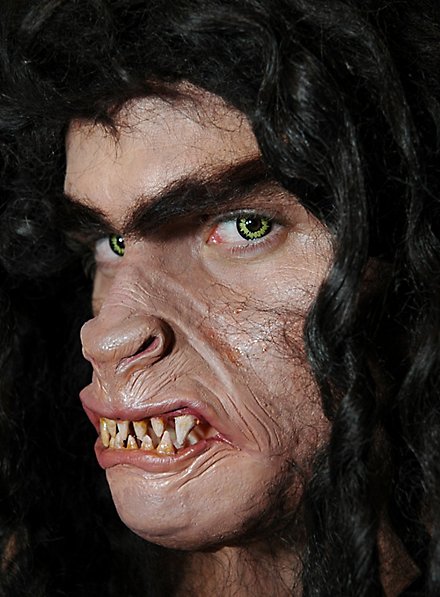 Werewolf Latex Mask to stick on - maskworld.com